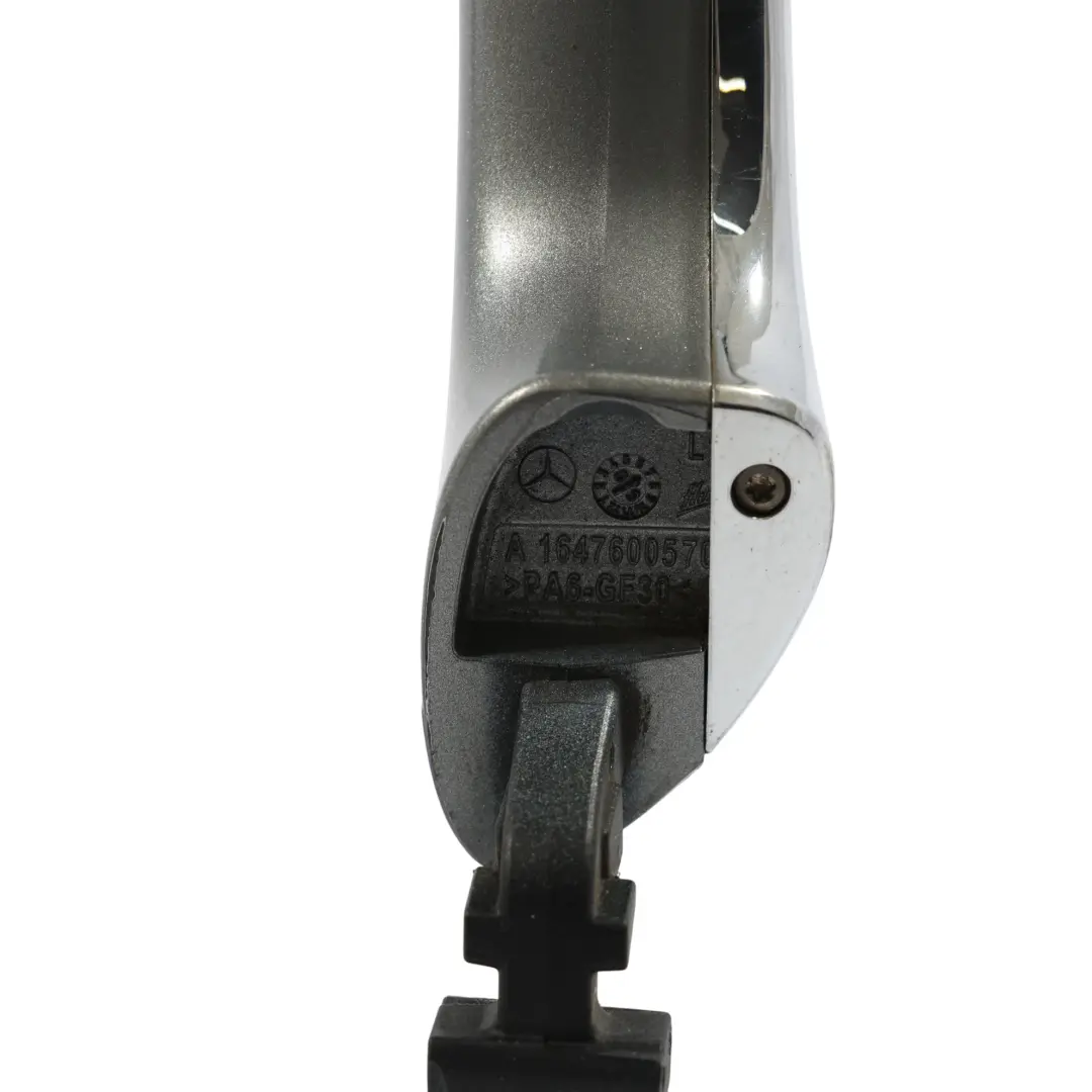Mercedes W164 W251 Door Handle Rear Left N/S Palladium Silver - 792 A1647600570 - SKU A1647600570-PAL - Part number A1647600570-PAL