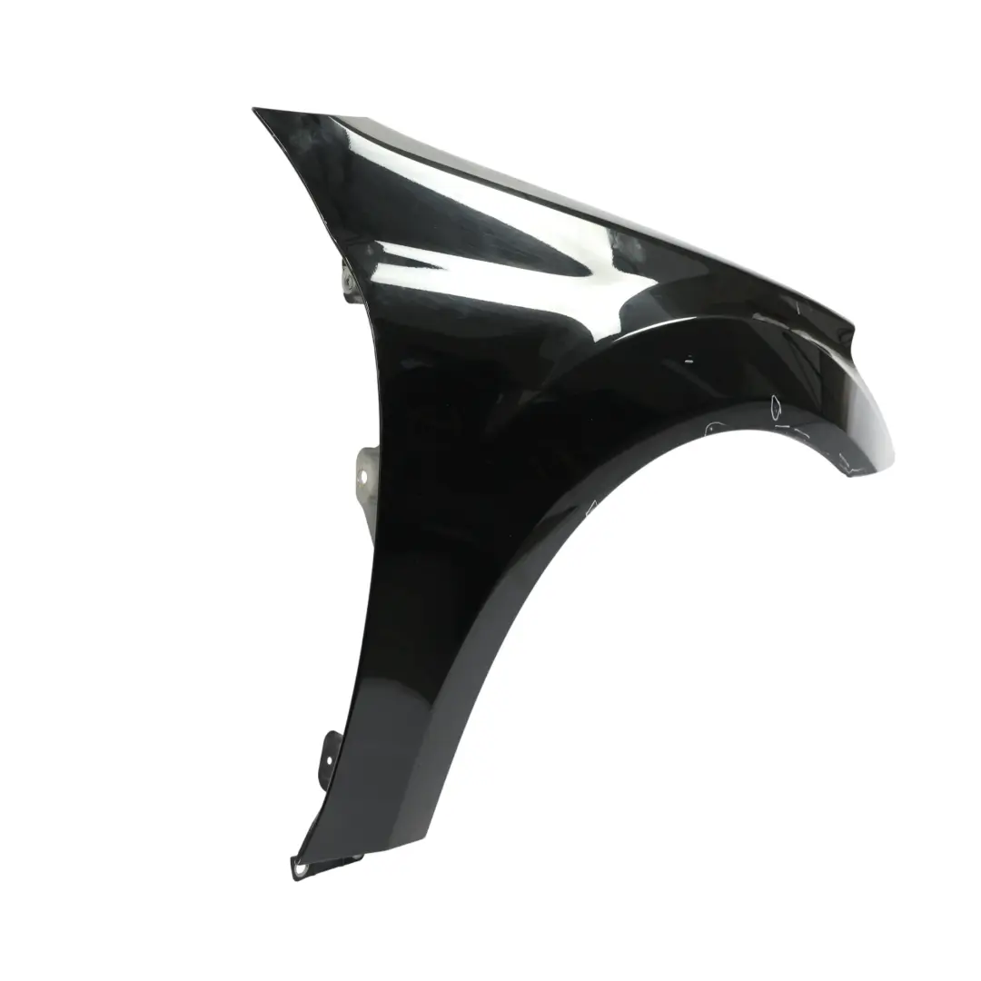 Side Panel Front Right O/S Wing Fender Obsidian Black - 197 to Mercedes ML W164 with Part number A1648810201 Mercedes ML W164 Side Panel Front Right O/S Wing Fender Obsidian Black - 197 - SKU A1648810201-OB2 - Part number A1648810201