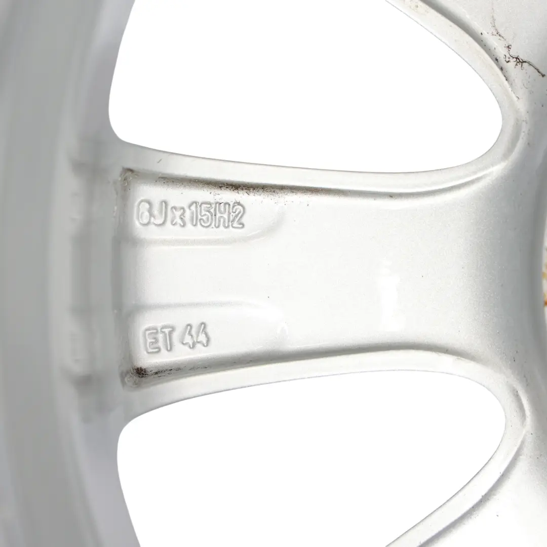 Alloy Wheel Rim 15" ET:44 6J to Mercedes W169 Silver with Part number A1694010002 Mercedes W169 Silver Alloy Wheel Rim 15" ET:44 6J - SKU A1694010002-1 - Part number A1694010002
