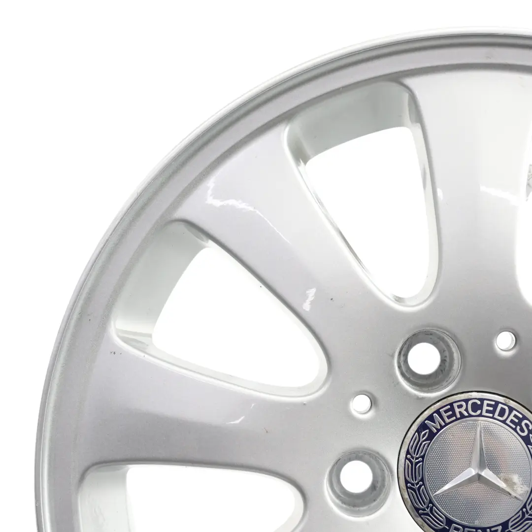  Llanta de aleación plateada Mercedes W169 15" ET:44 6J - SKU A1694010002-1 - Número de pieza A1694010002