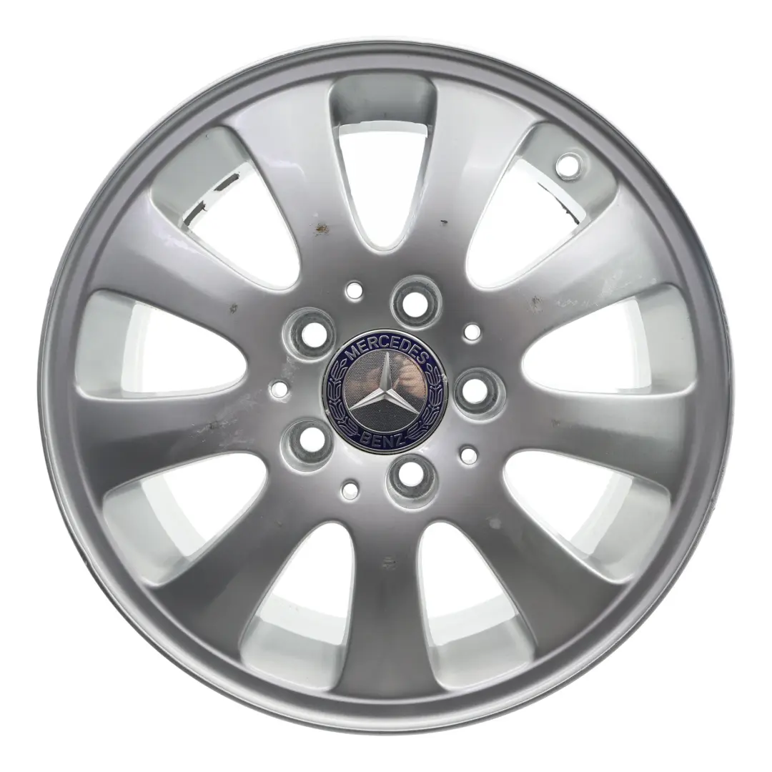 Mercedes W169 Cerchio in lega argento 15" ET:44 6J - SKU A1694010002-2 - Numero di parte A1694010002