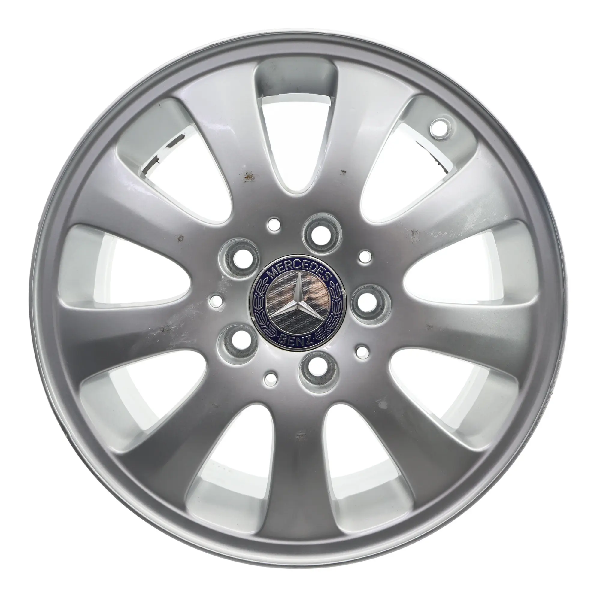 Mercedes W169 Silberne Leichtmetall felge 15" ET:44 6J A1694010002