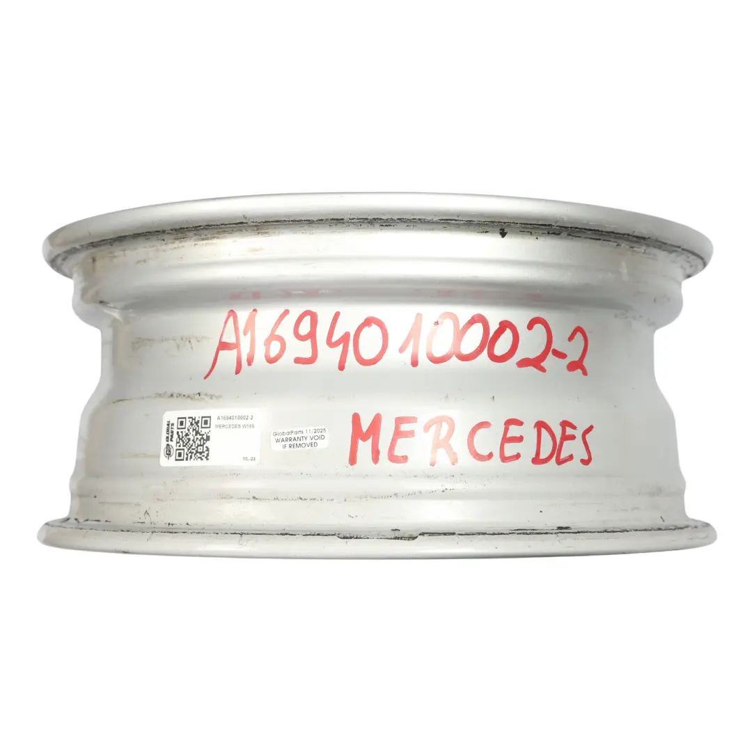 Mercedes W169 Felga Aluminiowa 15" ET:44 6J - SKU A1694010002-2 - Numer Części A1694010002