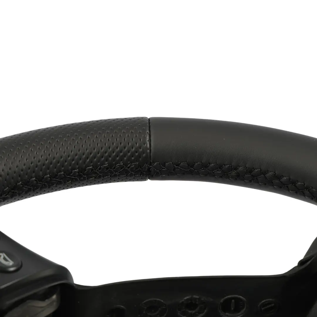 Mercedes W169 NUEVO volante de cuero negro con hilos negros - SKU A1694600503-1 - Número de pieza A1694600503