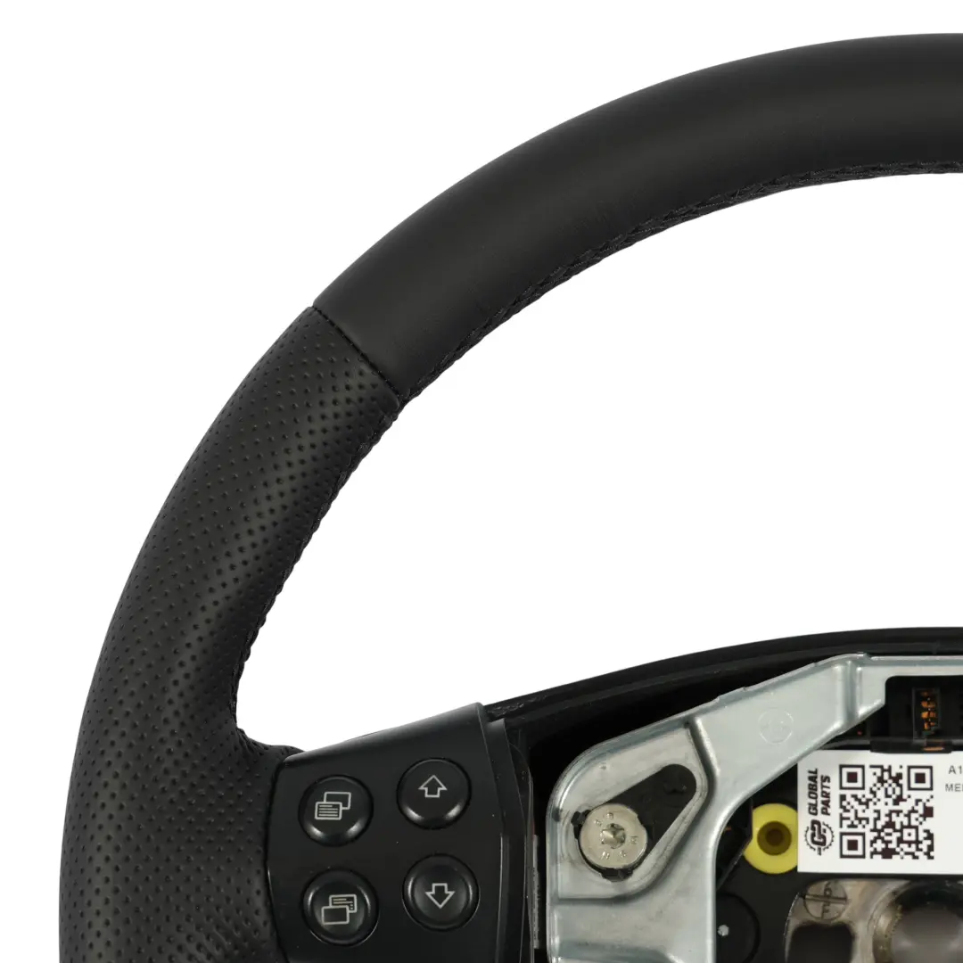 Mercedes W169 NEW Black Leather Steering Wheel with Black Threads - SKU A1694600503-1 - Part number A1694600503