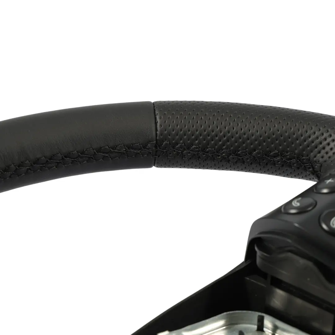 Mercedes W169 NEU Schwarz Leder Lenkrad Lederlenkrad mit schwarzen Fäden - SKU A1694600503-1 - Teilenummer A1694600503