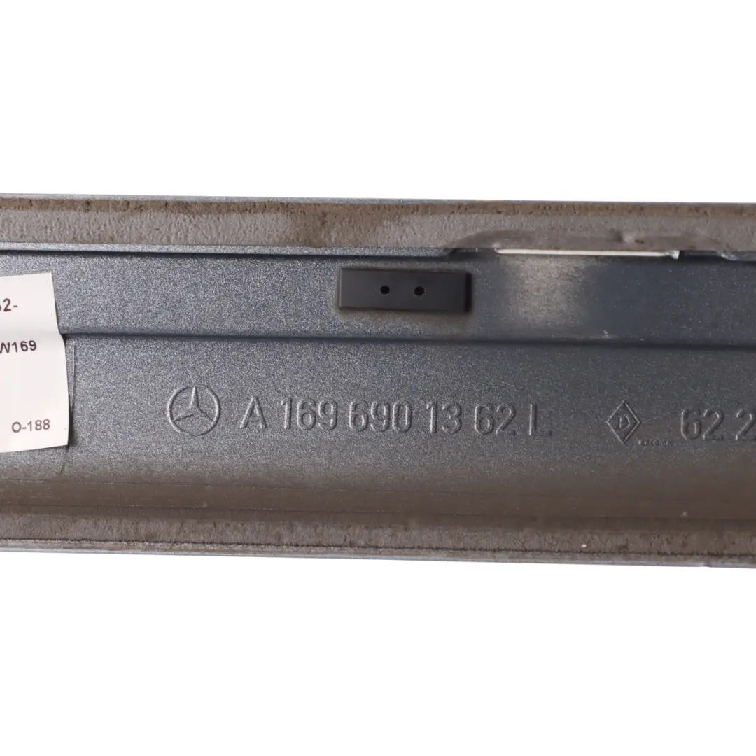 Mercedes W169 Door Moulding Strip Rear Left N/S Horizon Blue - 391 - SKU A1696901362-HBL - Part number A1696901362