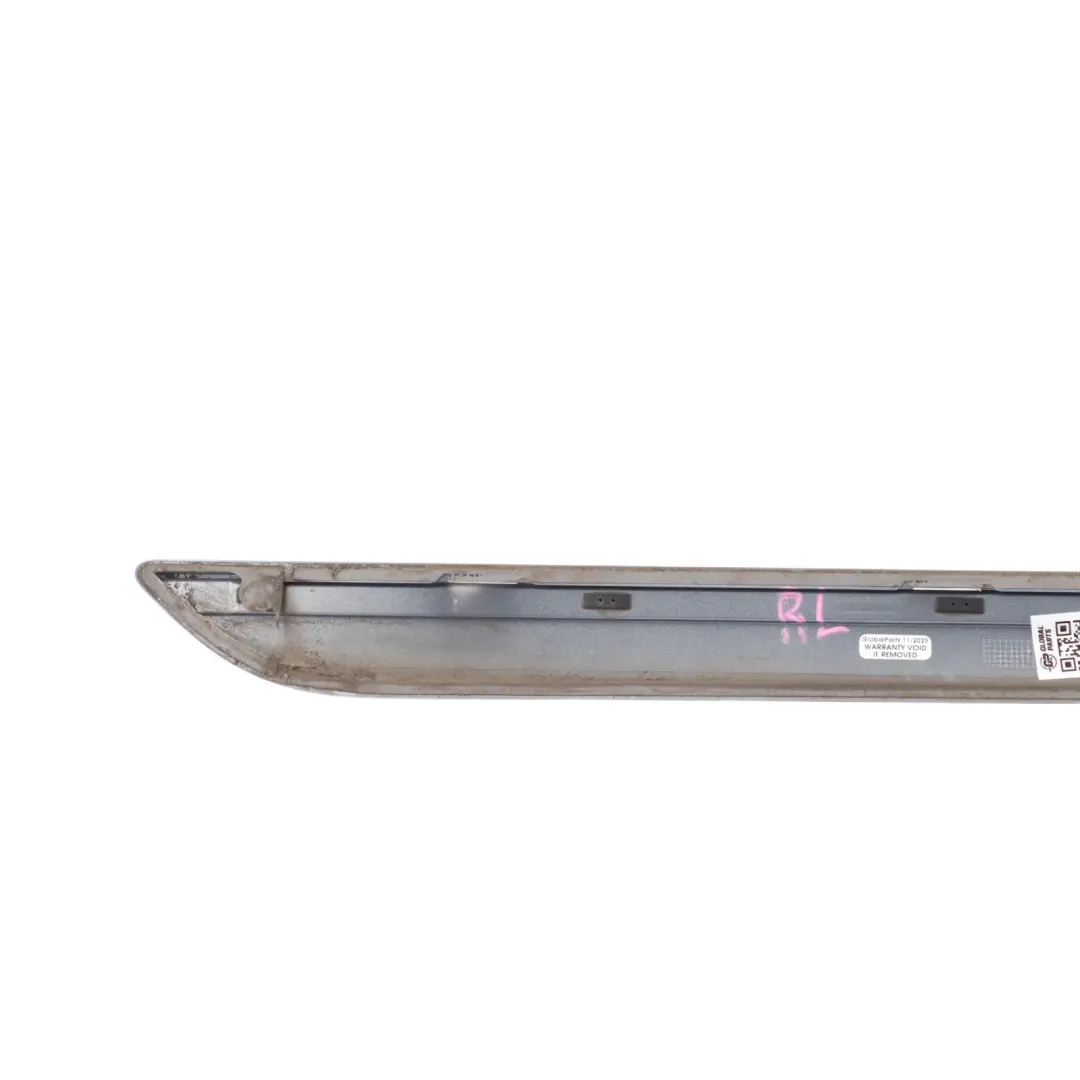 Door Moulding Strip Rear Left N/S Horizon Blue - 391 to Mercedes W169 with Part number A1696901362 Mercedes W169 Door Moulding Strip Rear Left N/S Horizon Blue - 391 - SKU A1696901362-HBL - Part number A1696901362