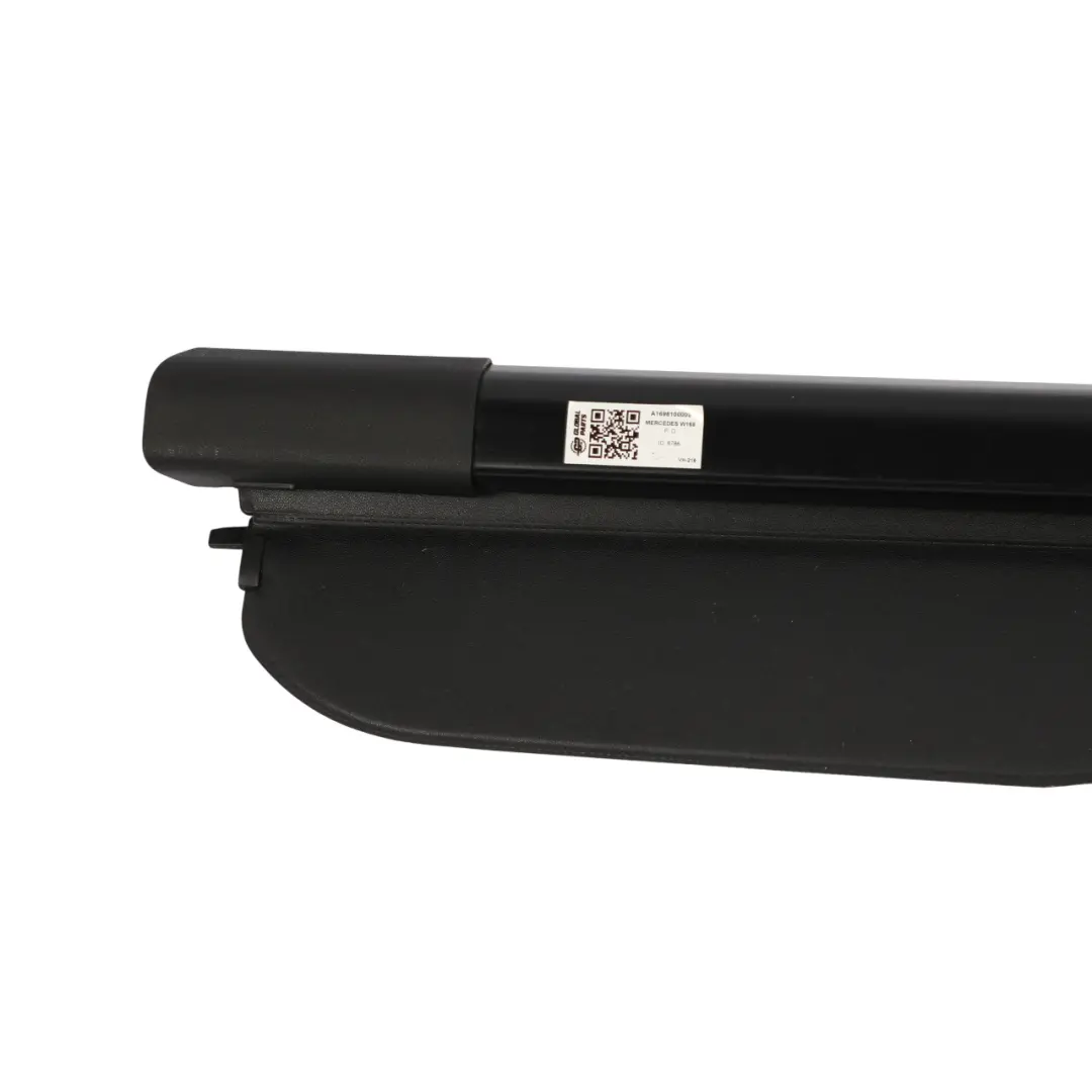 Heckrollo Paketablage Schwarz für Mercedes W169 mit Teilenummer A1698100009 Mercedes W169 Heckrollo Paketablage Schwarz - SKU A1698100009 - Teilenummer A1698100009