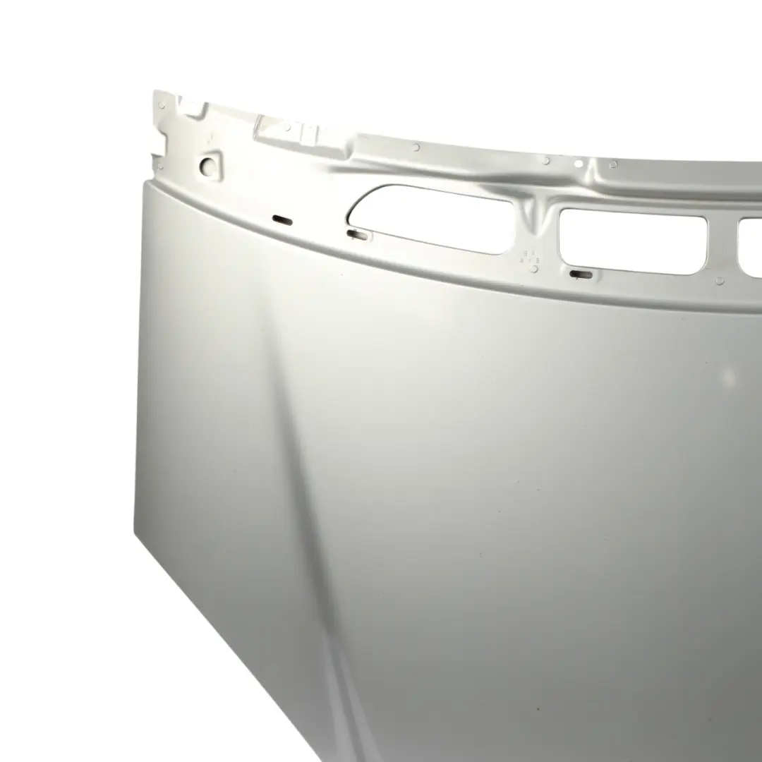 Hood Bonnet Trim Panelling Polar Silver Metallic - 761 to Mercedes W169 with Part number A1698800057 Mercedes W169 Hood Bonnet Trim Panelling Polar Silver Metallic - 761 - SKU A1698800057-PLS - Part number A1698800057