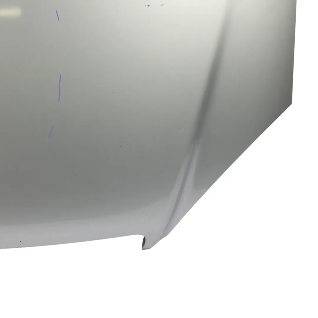 Hood Bonnet Trim Panelling Polar Silver Metallic - 761 to Mercedes W169 with Part number A1698800057 Mercedes W169 Hood Bonnet Trim Panelling Polar Silver Metallic - 761 - SKU A1698800057-PLS - Part number A1698800057