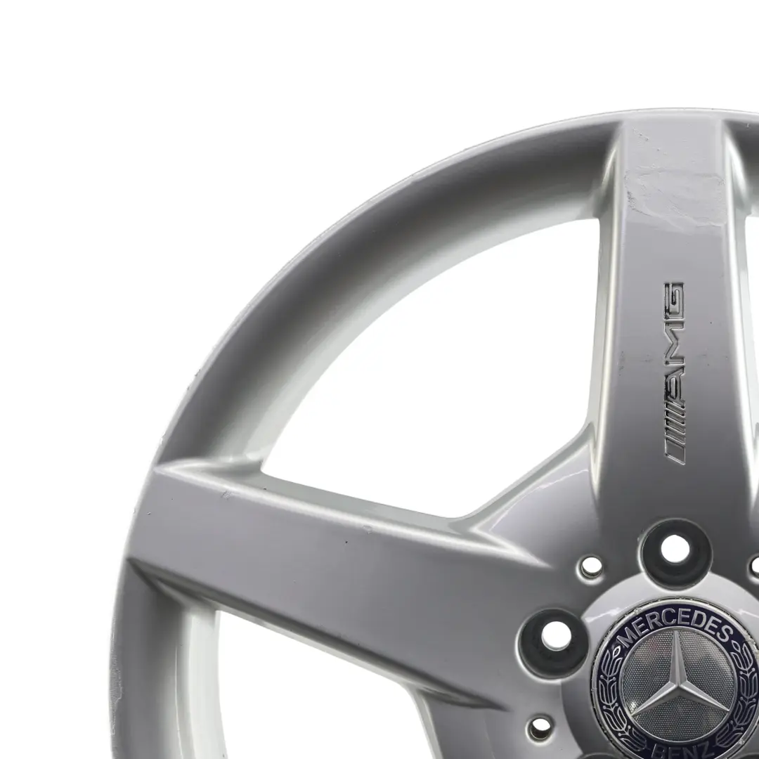 Mercedes R171 AMG Srebrna Felga Aluminiowa 18" 7,5J ET:37 - SKU A1714011602-1 - Numer Części A1714011602