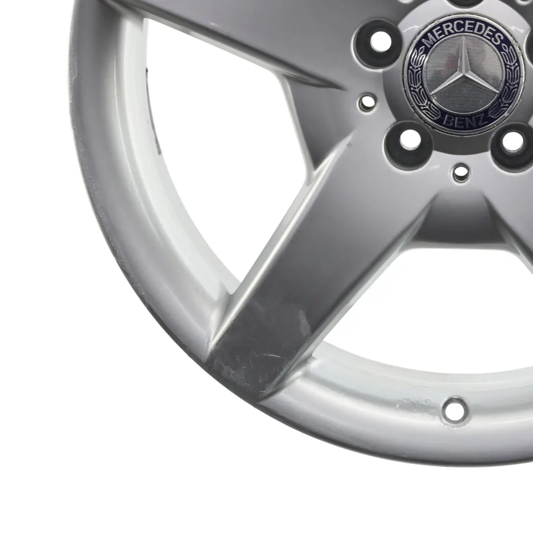 Mercedes R171 AMG Llanta aleación delantera plateada 18" 7,5J ET:37 - SKU A1714011602-1 - Número de pieza A1714011602