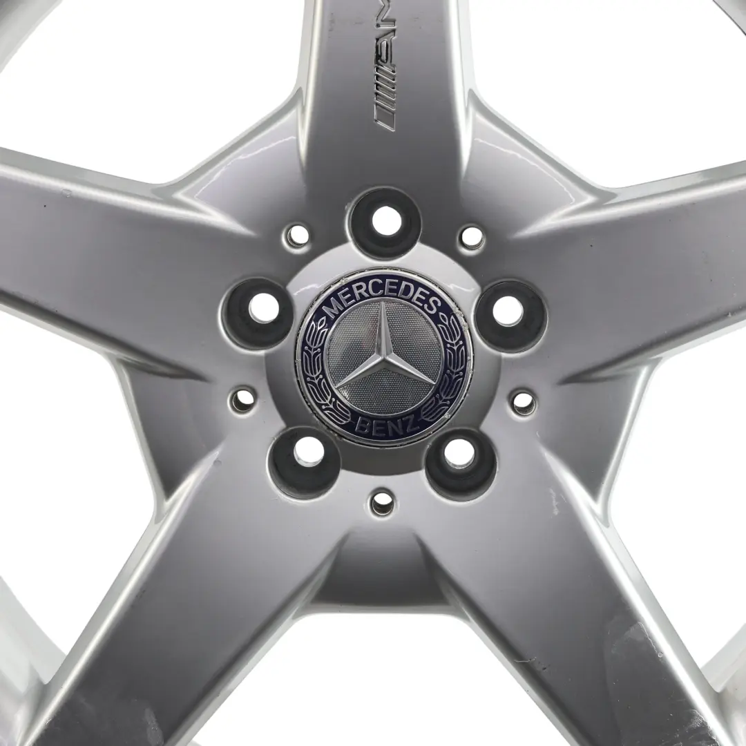 Mercedes R171 AMG Front Silver Alloy Wheel Rim 18" 7,5J ET:37 - SKU A1714011602-1 - Part number A1714011602