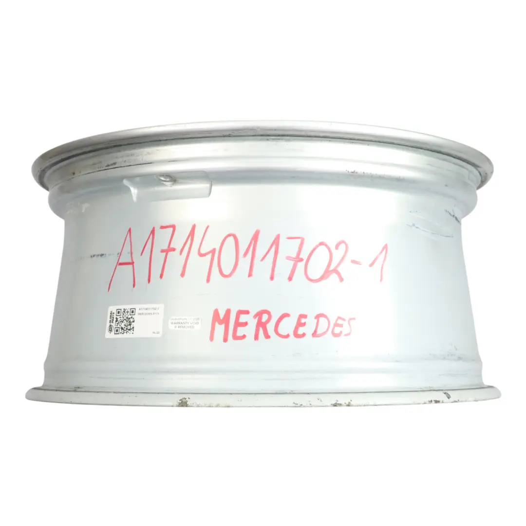 Felga Aluminiowa Tylna Srebrna 18" 8,5J ET:30 do Mercedes R171 C209 AMG o numerze A1714011702 Mercedes R171 C209 AMG Felga Aluminiowa Tylna Srebrna 18" 8,5J ET:30 - SKU A1714011702-1 - Numer Części A1714011702