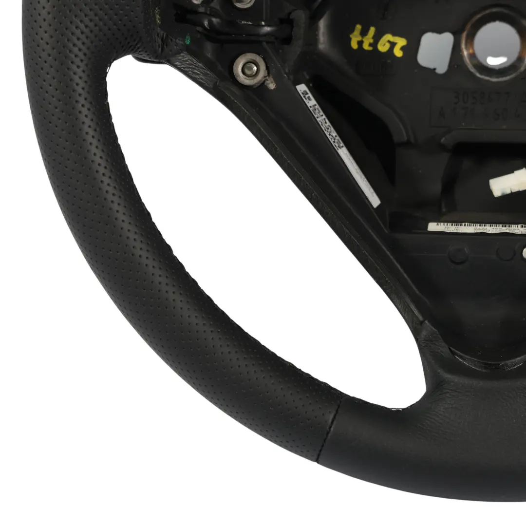 Mercedes R171 SLK W203 NEW Black Leather Steering Wheel Paddle Shift - SKU A1714604503-1 - Part number A1714604503