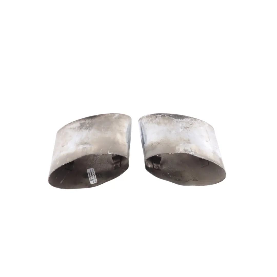 Mercedes SLK R171 Exhaust Tips Set Muffler Exhaust Pipes Rear Left Right N/O/S - SKU A1714900127 - Part number A1714900127
