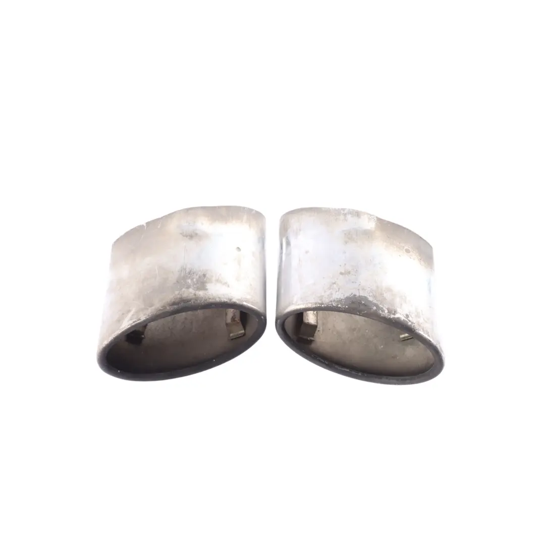 Auspuffspitzen Set Schalldämpfer Rohre Hinten Links Rechts für Mercedes SLK R171 mit Teilenummer A1714900127 Mercedes SLK R171 Auspuffspitzen Set Schalldämpfer Rohre Hinten Links Rechts - SKU A1714900127 - Teilenummer A1714900127