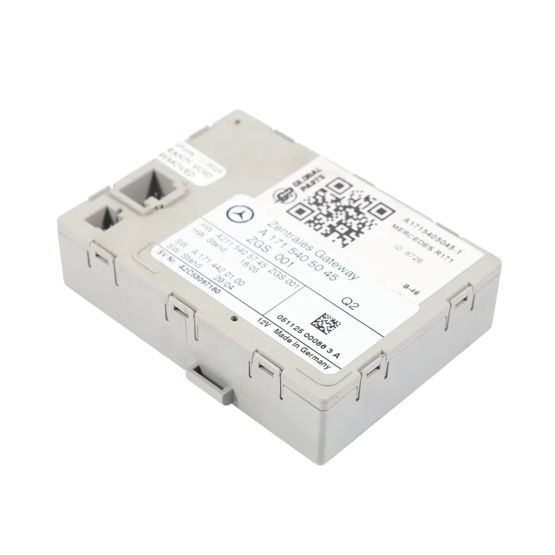 Mercedes SLK R171 Zentrales Gateway Modul Steuer Gerät - SKU A1715405045-1 - Teilenummer A1715405045