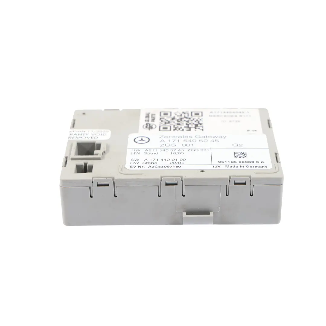 Mercedes SLK R171 Moduł Sterownik Gateway ECU - SKU A1715405045-1 - Numer Części A1715405045