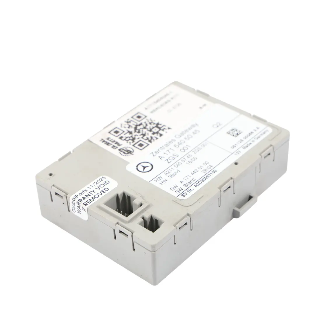 Central Gateway Module ECU Control Unit to Mercedes SLK R171 with Part number A1715405045 Mercedes SLK R171 Central Gateway Module ECU Control Unit - SKU A1715405045-1 - Part number A1715405045