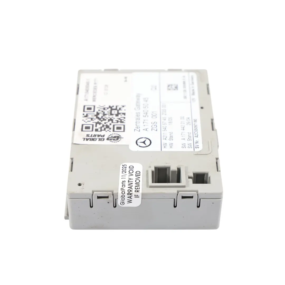 Unidad Control ECU Módulo Puerta Enlace Central para Mercedes SLK R171 con número de pieza A1715405045 Mercedes SLK R171 Unidad Control ECU Módulo Puerta Enlace Central - SKU A1715405045-1 - Número de pieza A1715405045