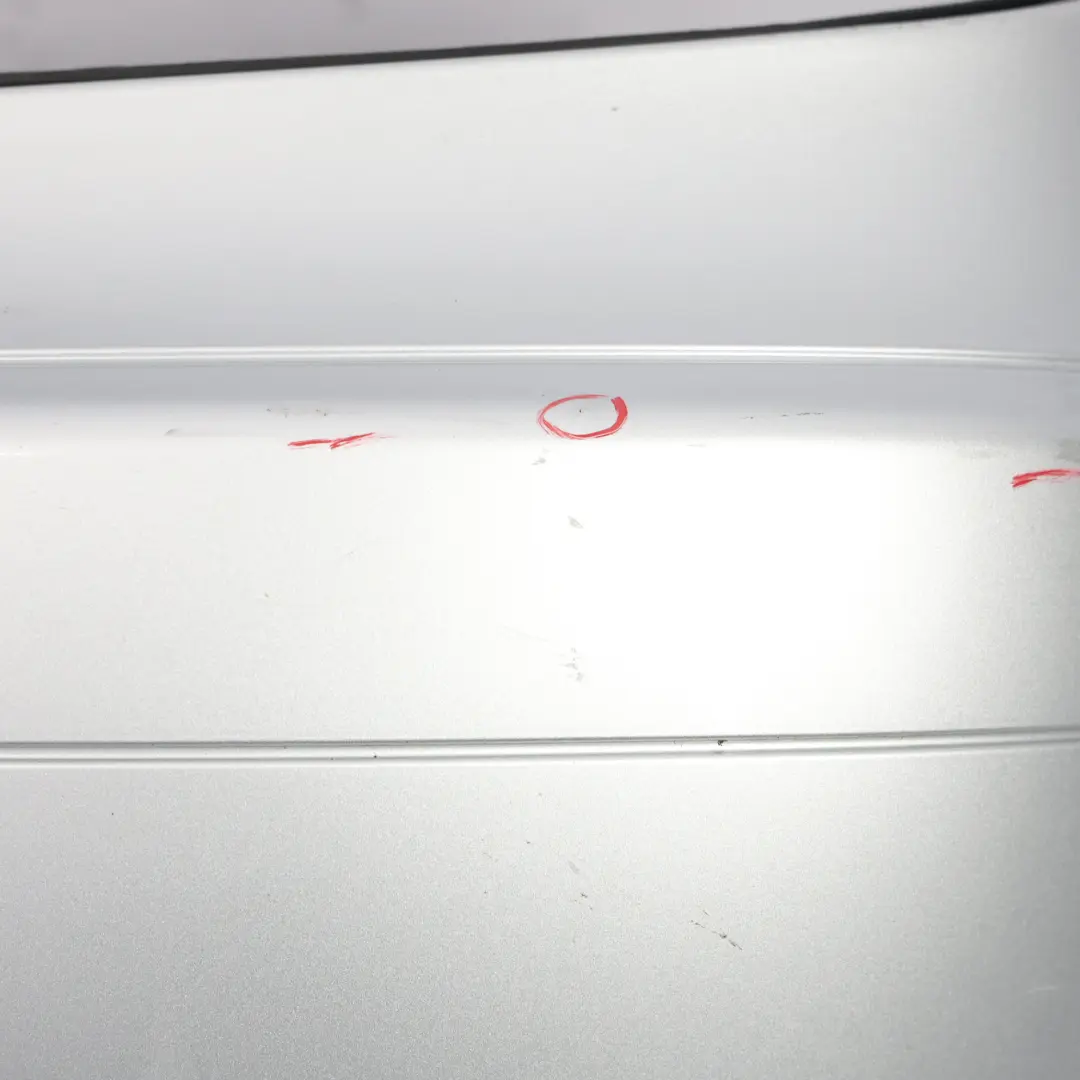 Bumper Trim Panel Covering Iridium Silver Metallic - 775 to Mercedes SLK R171 Rear with Part number A1718850125 Mercedes SLK R171 Rear Bumper Trim Panel Covering Iridium Silver Metallic - 775 - SKU A1718850125-IRS1 - Part number A1718850125