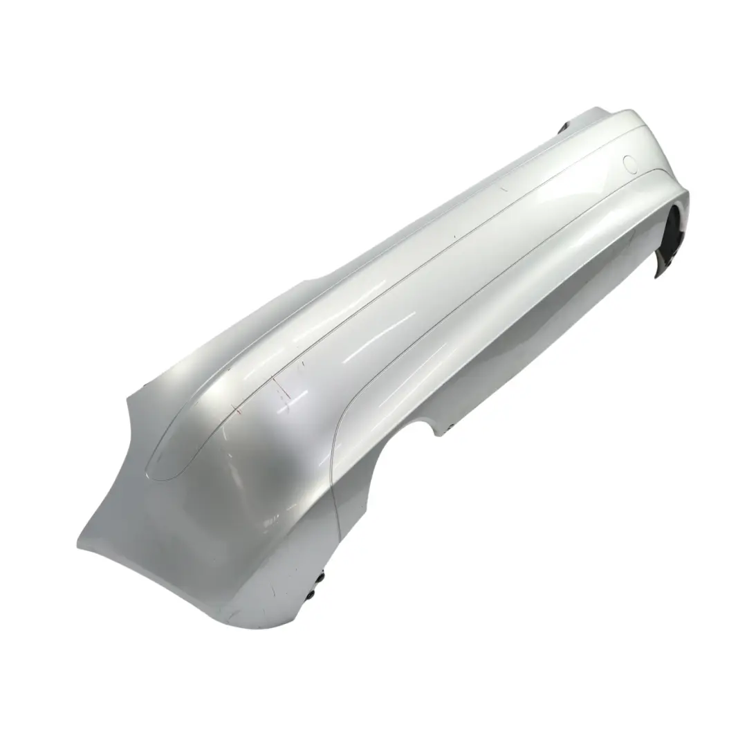 Bumper Trim Panel Covering Iridium Silver Metallic - 775 to Mercedes SLK R171 Rear with Part number A1718850125 Mercedes SLK R171 Rear Bumper Trim Panel Covering Iridium Silver Metallic - 775 - SKU A1718850125-IRS1 - Part number A1718850125