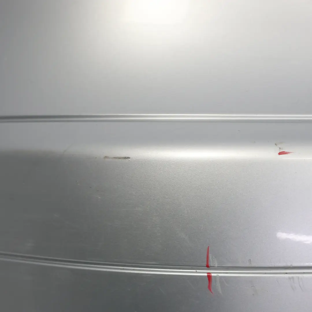 Bumper Trim Panel Covering Iridium Silver Metallic - 775 to Mercedes SLK R171 Rear with Part number A1718850125 Mercedes SLK R171 Rear Bumper Trim Panel Covering Iridium Silver Metallic - 775 - SKU A1718850125-IRS1 - Part number A1718850125
