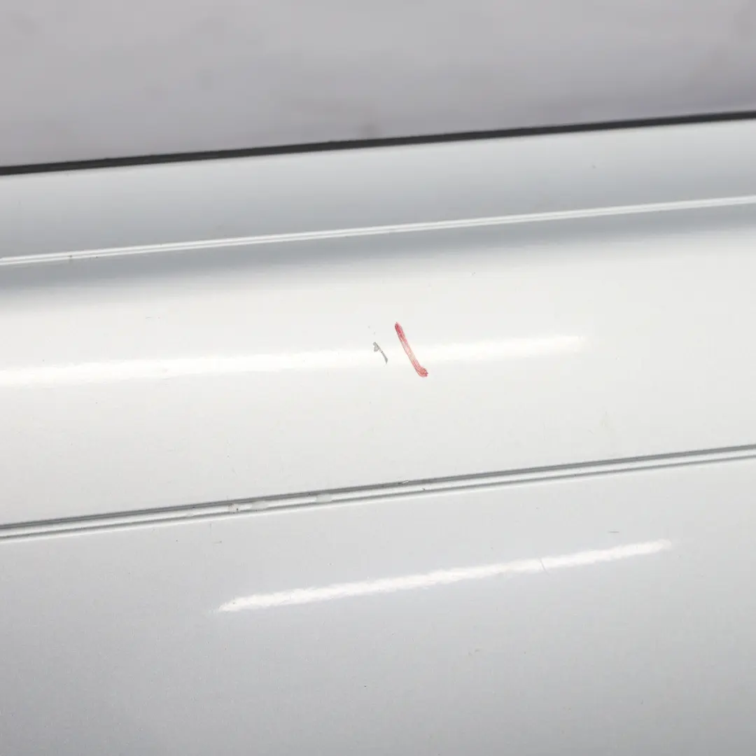 Bumper Trim Panel Covering Iridium Silver Metallic - 775 to Mercedes SLK R171 Rear with Part number A1718850125 Mercedes SLK R171 Rear Bumper Trim Panel Covering Iridium Silver Metallic - 775 - SKU A1718850125-IRS1 - Part number A1718850125