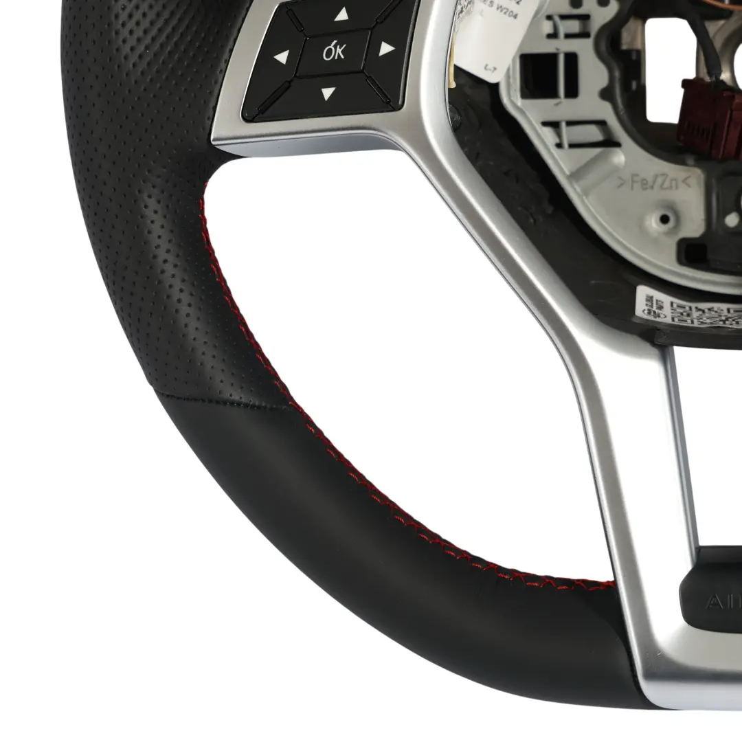 Mercedes W204 W212 Volant AMG Sport NEUF Cuir Noir Rétro Commande - SKU A1724604203-2 - Numéro de pièce A1724604203