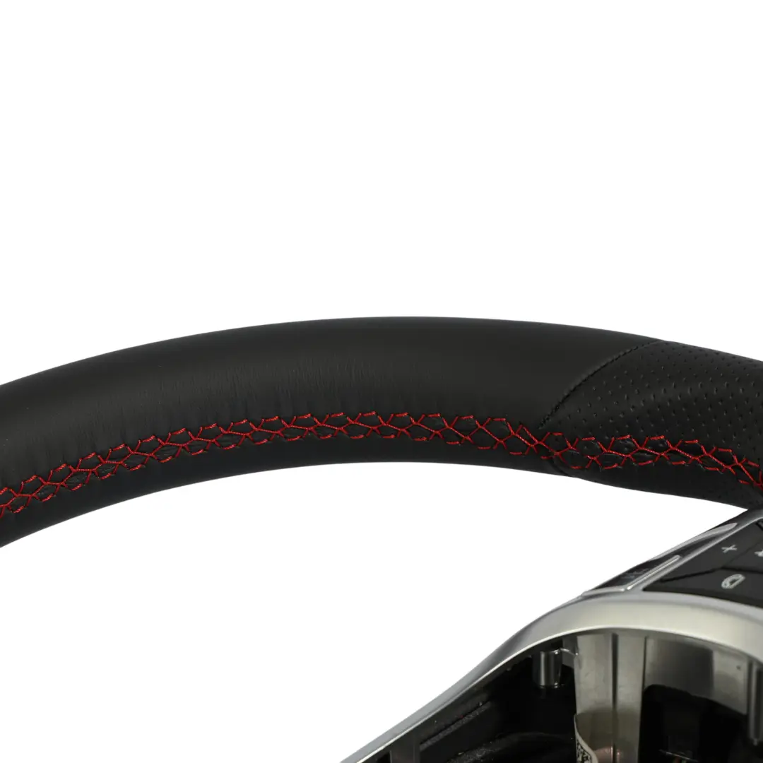 Mercedes W204 W212 Volante AMG Sport NUOVO In Pelle Nera Sport Cambio al Volante - SKU A1724604203-2 - Numero di parte A1724604203