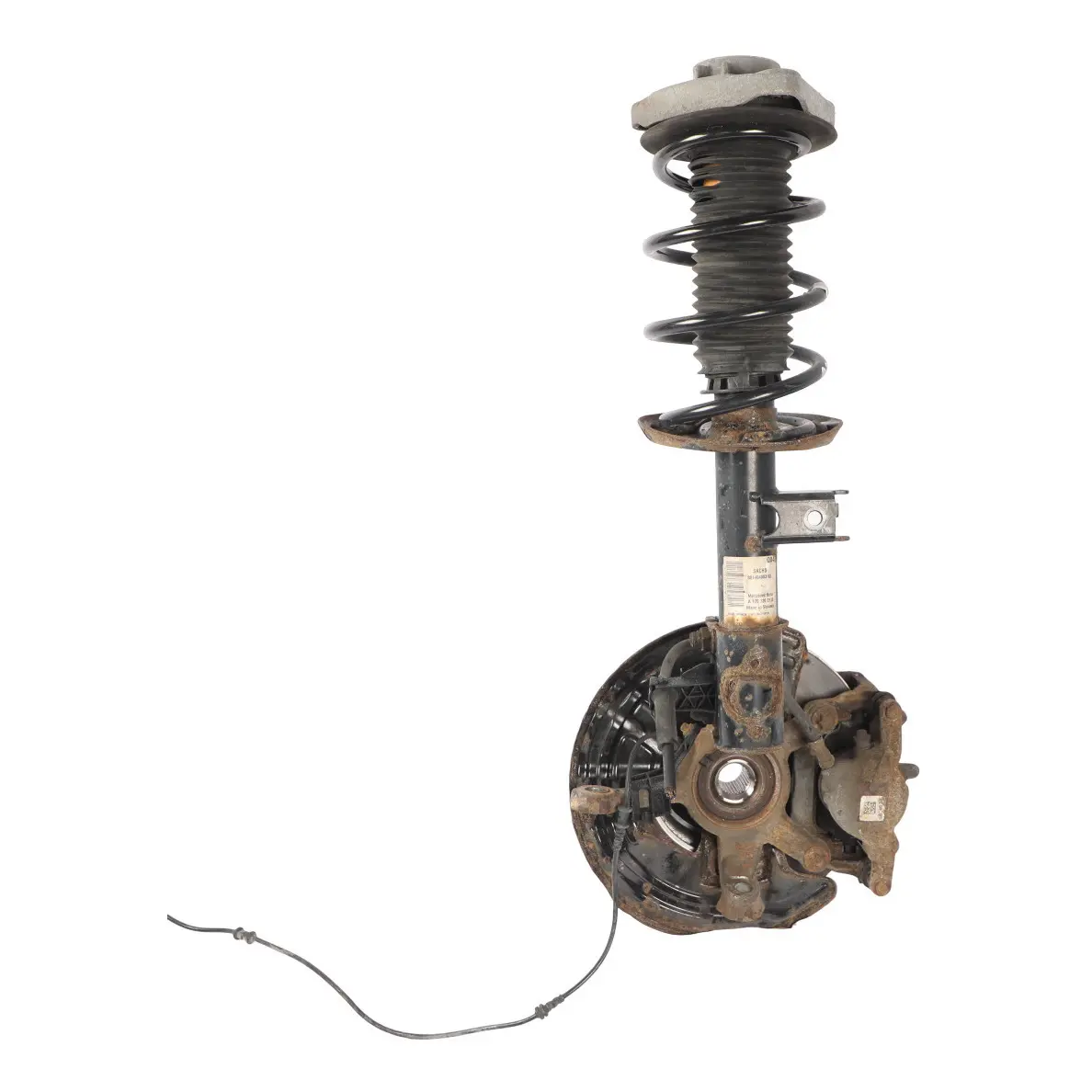 Mercedes W176 A 200 CDI Front Left N/S Suspension Leg Brake Wheel Hub Carrier