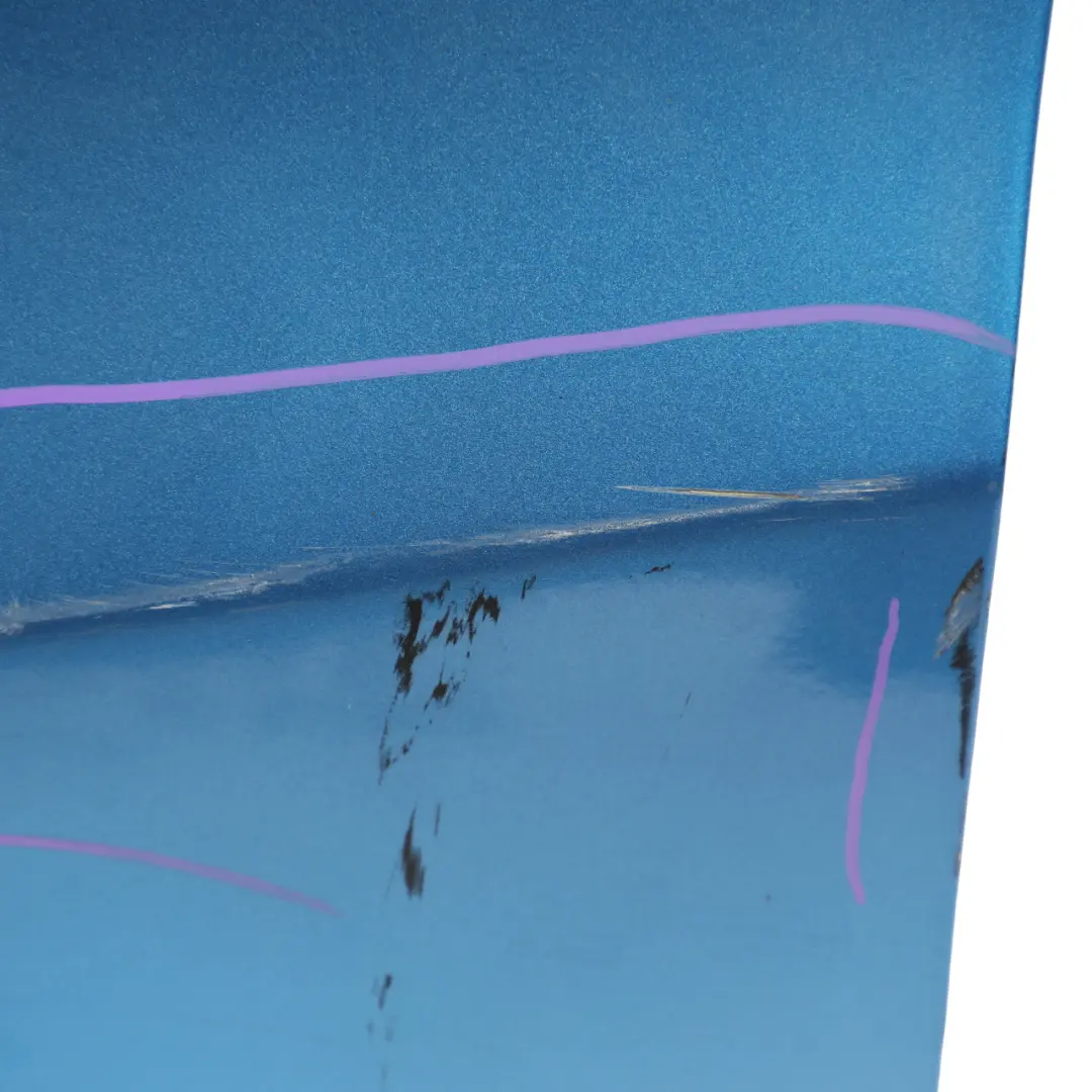 Mercedes W176 Door Front Left N/S A-Class South Seas Blue Metallic - 162 - SKU A1767200105-SSB - Part number A1767200105