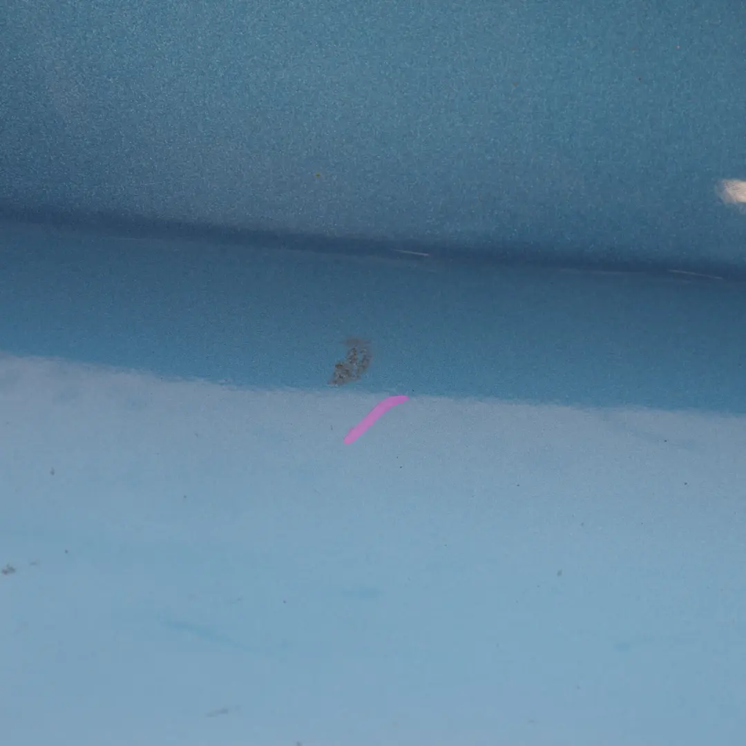 Mercedes W176 Door Front Left N/S A-Class South Seas Blue Metallic - 162 - SKU A1767200105-SSB - Part number A1767200105