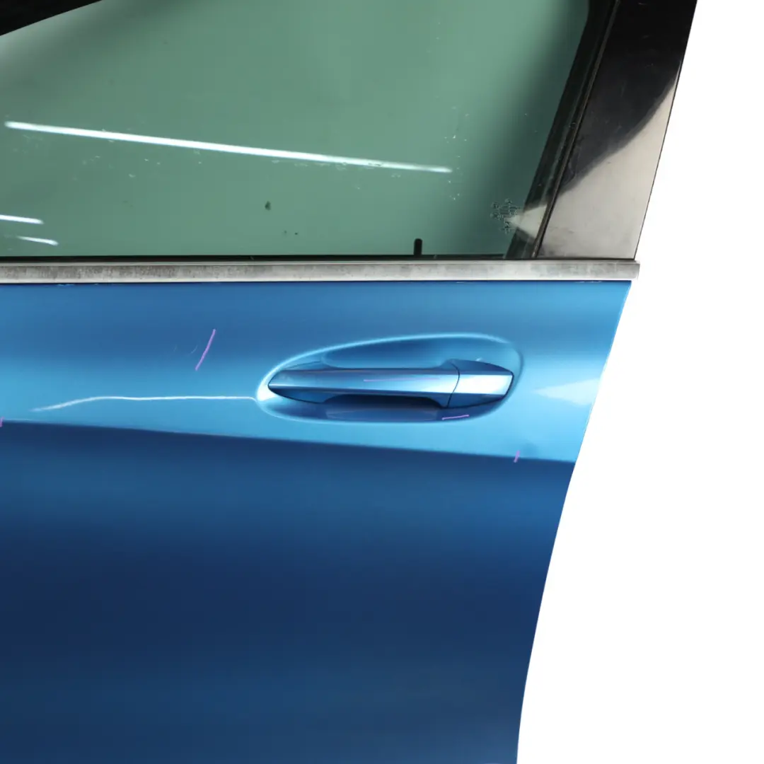 Mercedes W176 Porta anteriore sinistra Classe A South Seas Blue Metallic - 162 - SKU A1767200105-SSB - Numero di parte A1767200105