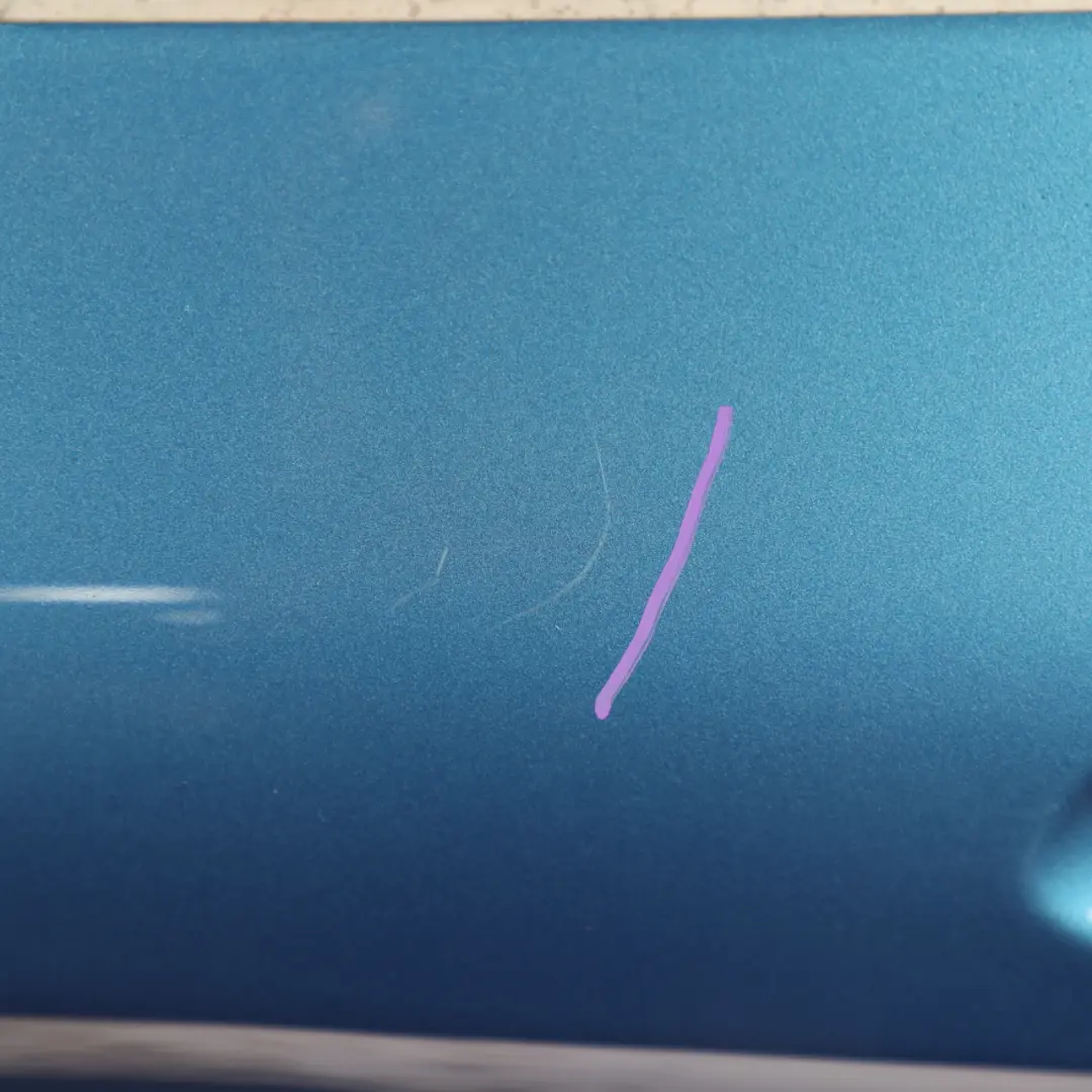 Mercedes W176 Porte Avant Gauche Classe A Bleu Mers du Sud Métallisé - 162 - SKU A1767200105-SSB - Numéro de pièce A1767200105