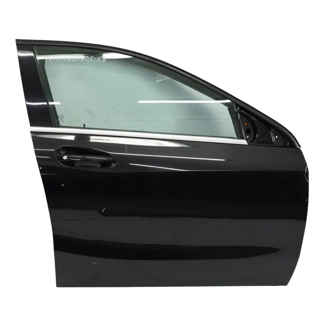 Mercedes W176 Puerta Delantera Derecha Kosmos Black Metallic - 191 - SKU A1767200205-KB - Número de pieza A1767200205