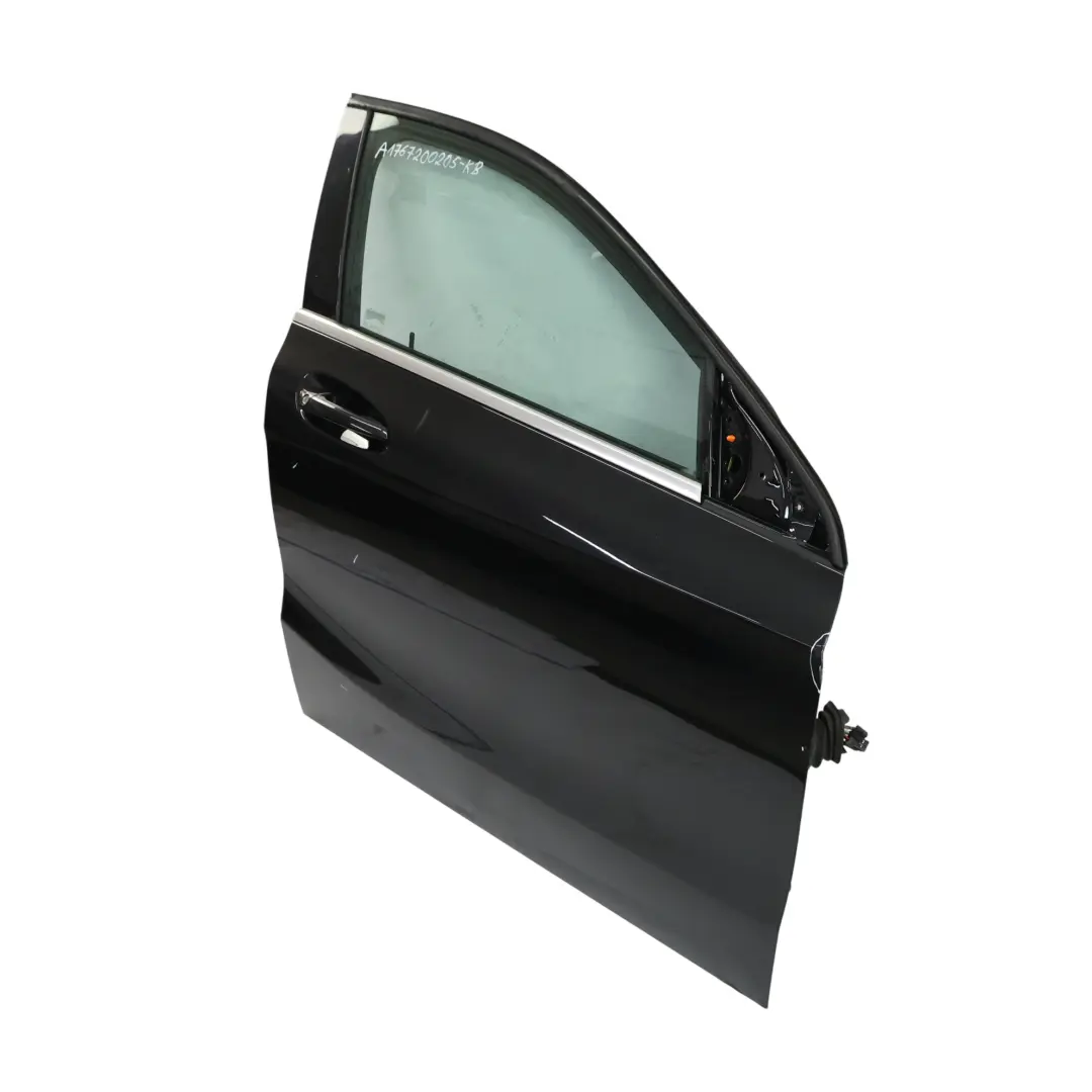 Mercedes W176 Puerta Delantera Derecha Kosmos Black Metallic - 191 - SKU A1767200205-KB - Número de pieza A1767200205