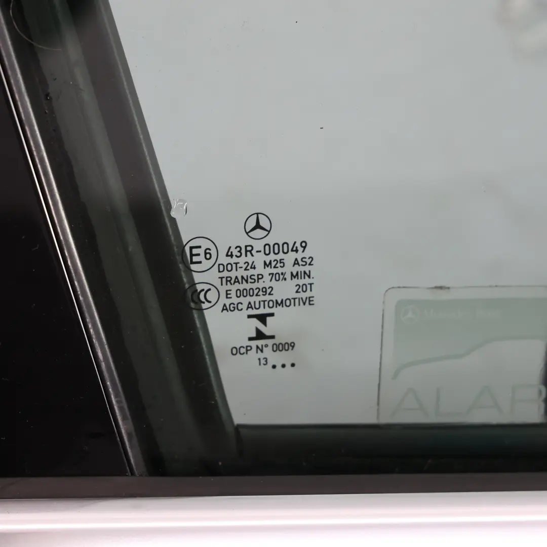 Door Front Right O/S Kosmos Cosmic Black Metallic - 191 to Mercedes W176 with Part number A1767200205 Mercedes W176 Door Front Right O/S Kosmos Cosmic Black Metallic - 191 - SKU A1767200205-KB - Part number A1767200205