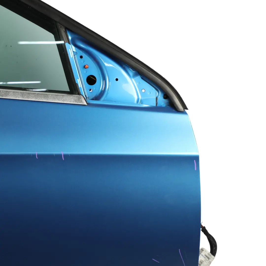 Mercedes W176 Door Front Right A-Class South Seas Blue Metallic - 162 - SKU A1767200205-SSB - Part number A1767200205