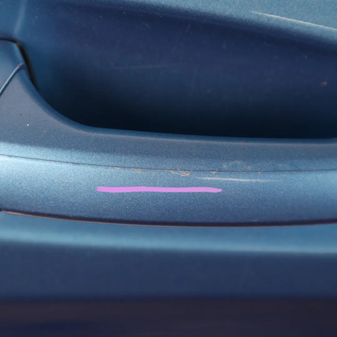 Mercedes W176 Puerta Delantera Derecha Clase A South Seas Blue Metallic - 162 - SKU A1767200205-SSB - Número de pieza A1767200205