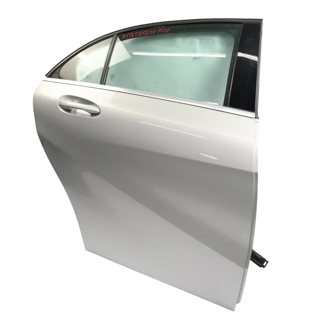 Mercedes W176 Porta posteriore destra Polar Silver Metallic - 761 - SKU A1767300205-PLS1 - Numero di parte A1767300205