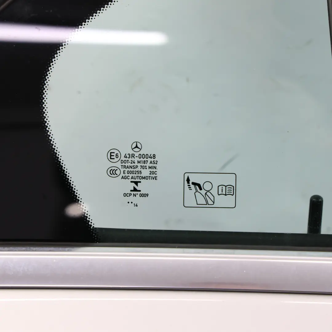 Mercedes W176 Porta posteriore destra Polar Silver Metallic - 761 - SKU A1767300205-PLS1 - Numero di parte A1767300205