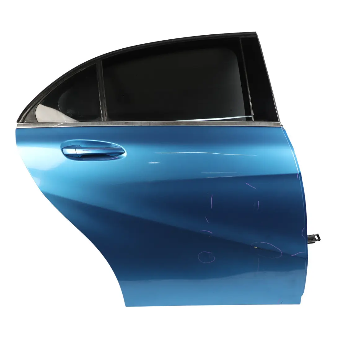 Mercedes W176 Door Rear Right O/S A-Class South Seas Blue Metallic - 162