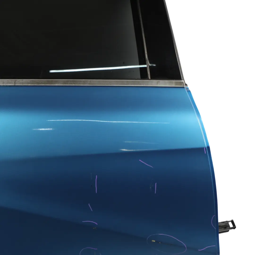 Mercedes W176 Door Rear Right O/S A-Class South Seas Blue Metallic - 162 - SKU A1767300205-SSB - Part number A1767300205