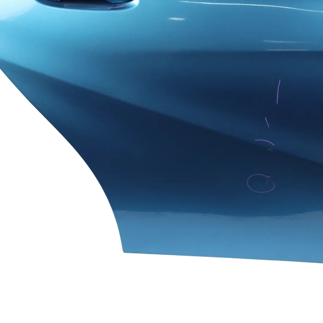 Mercedes W176 Door Rear Right O/S A-Class South Seas Blue Metallic - 162 - SKU A1767300205-SSB - Part number A1767300205
