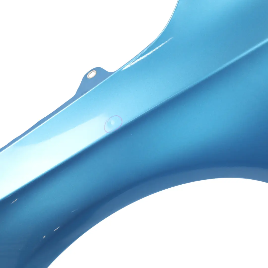 Mercedes W176 Pannello parafango copertura anteriore sinistro South Seas Blue - SKU A1768810101-SSB - Numero di parte A1768810101