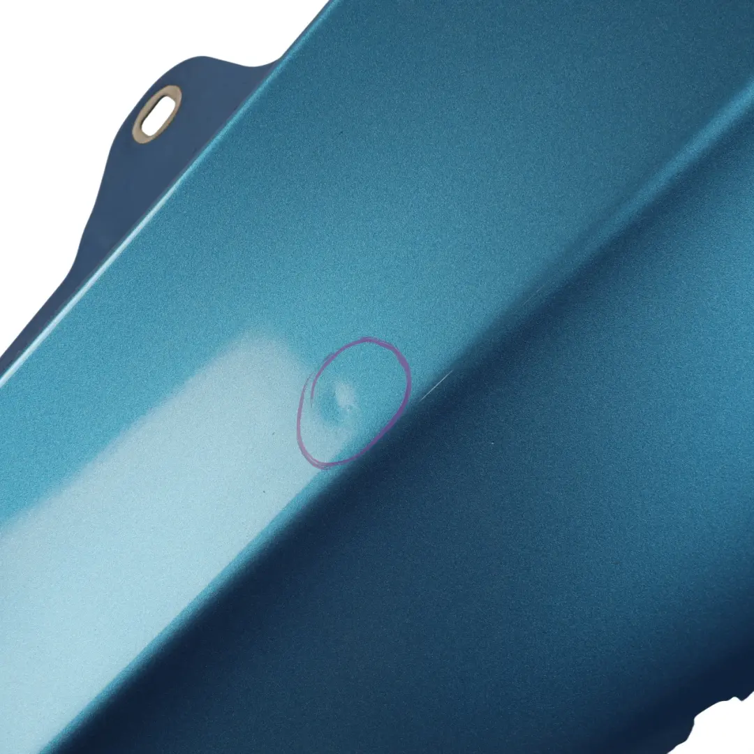 Mercedes W176 Kotflügelverkleidung vorne links Abdeckung Südsee Blau 162 - SKU A1768810101-SSB - Teilenummer A1768810101