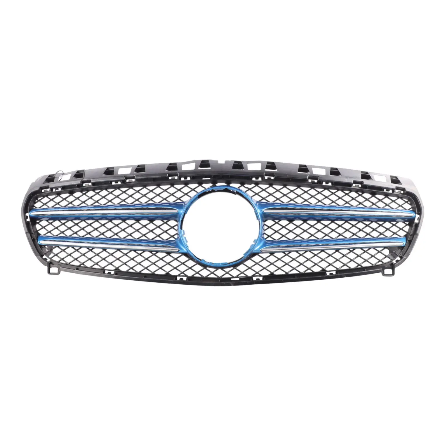 Mercedes W176 Radiator Grille Front Hood Bonnet Beam Panel South Seas Blue - 162